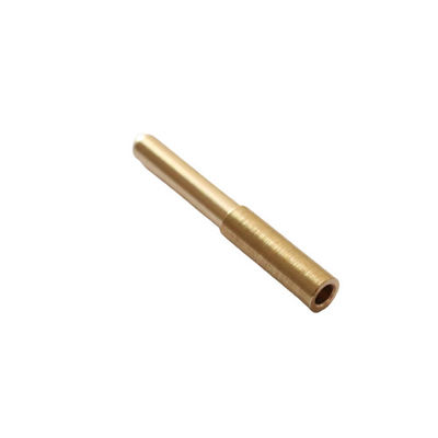 OEM CNC লেদ মেশিনিং পার্টস 35*4.8 হার্ডওয়্যারের জন্য ব্রাস প্লাগ গাইড