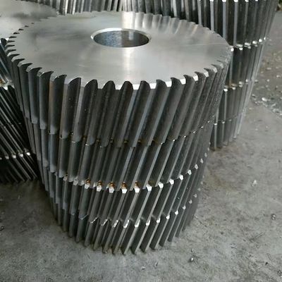 রিডাক্টর মেশিনের জন্য OEM হেলিক্যাল গিয়ার লোহার কাস্টিং উপাদান