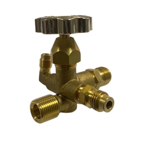 পাইপ সংযোগকারীর জন্য 80MM OEM 5 ওয়ে ব্রাস ভালভ CNC মেশিনিং উপাদান